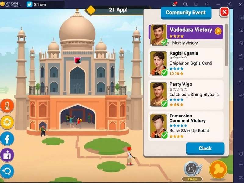 Vadodara Victory gameplay screenshot showing strategic elements
